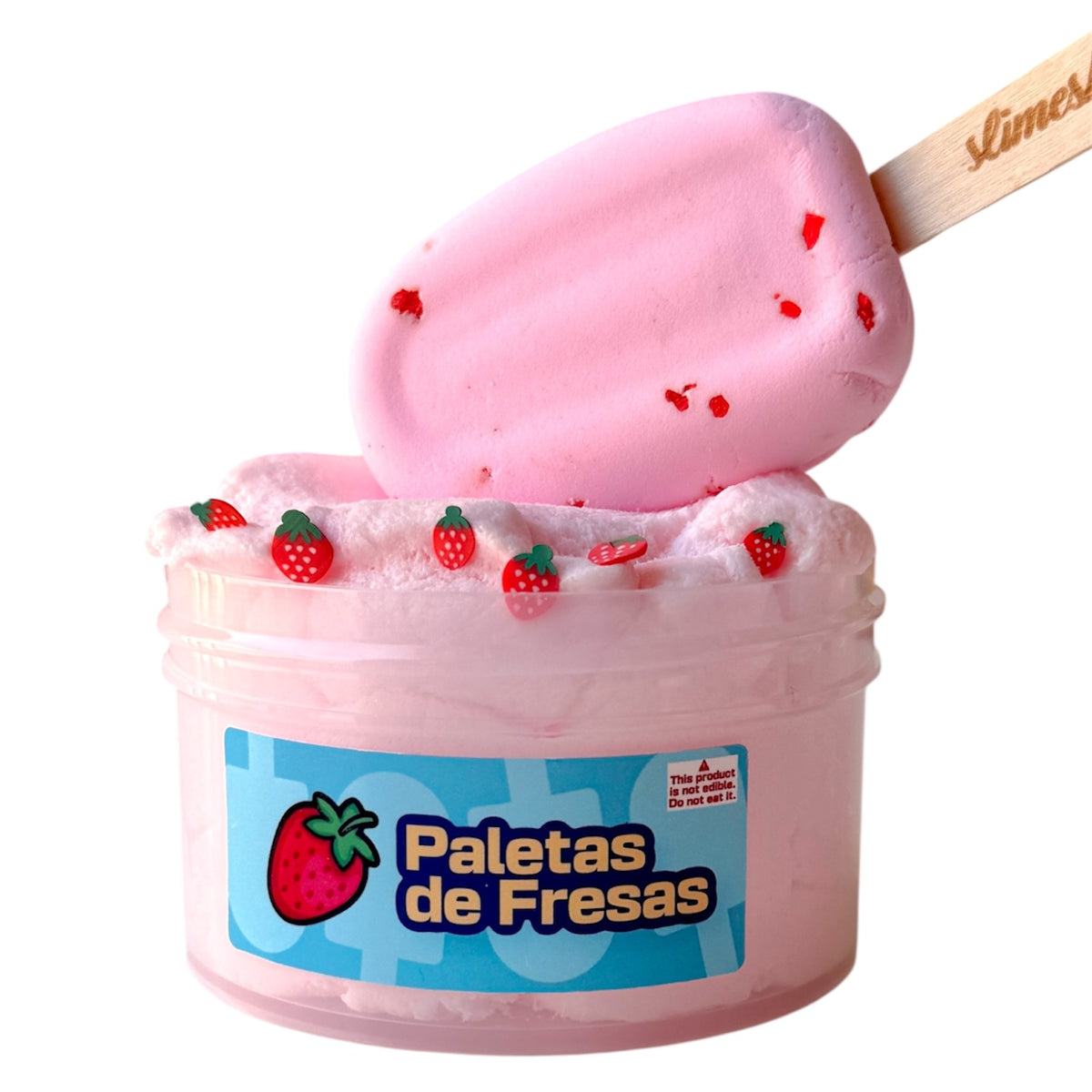 Paletas de Fresas